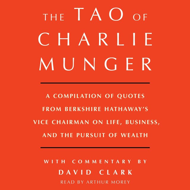 Okładka książki dla Tao of Charlie Munger