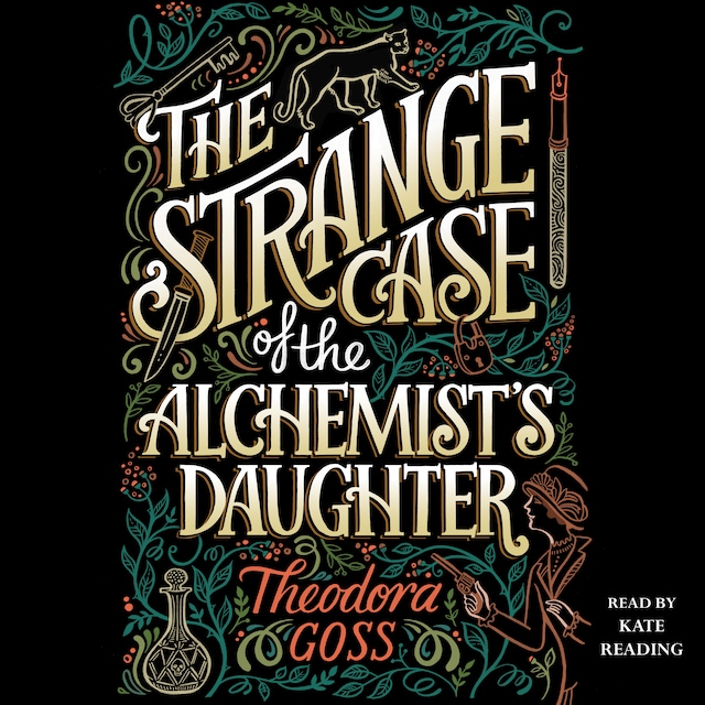 Kirjankansi teokselle The Strange Case of the Alchemist's Daughter
