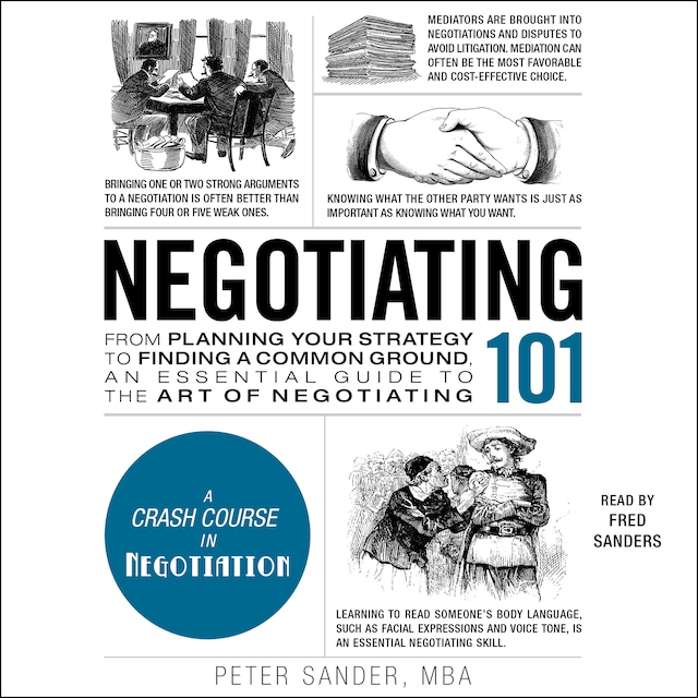 Book cover for Negotiating 101