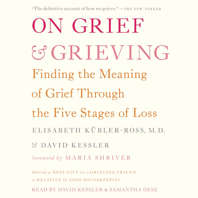 Okładka książki dla On Grief and Grieving