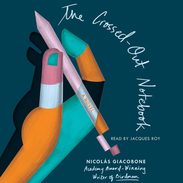 Book cover for The Crossed-Out Notebook