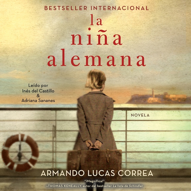 Book cover for La niña alemana (The German Girl Spanish edition)
