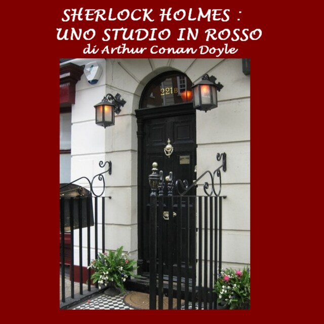 Copertina del libro per Sherlock Holmes: UNo studio in rosso