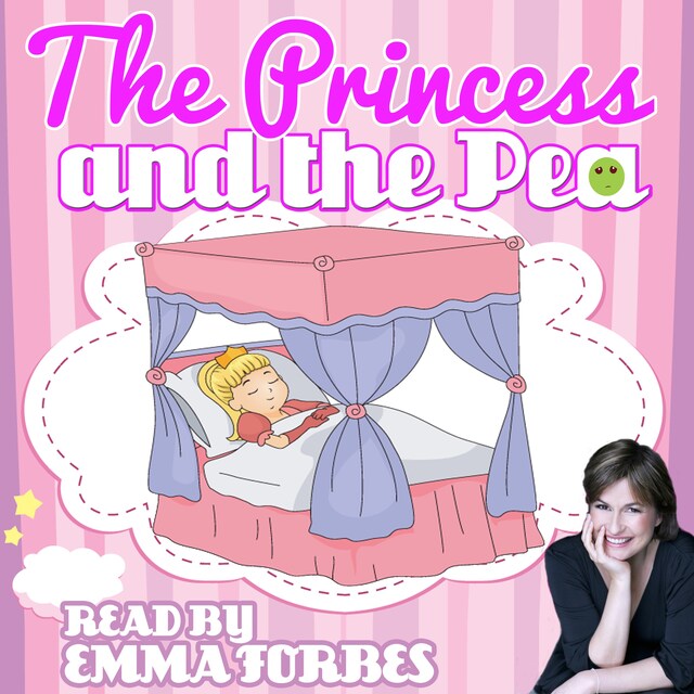 Kirjankansi teokselle The Princess and the Pea