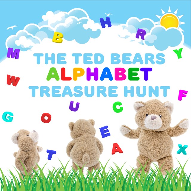 Okładka książki dla The Ted Bears Alphabet Treasure Hunt