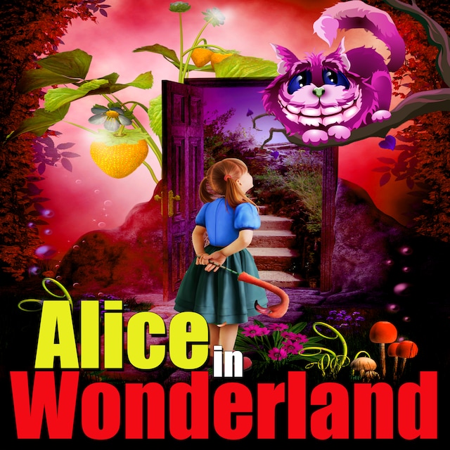 Book cover for Alice in Wonderland