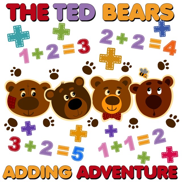 Book cover for The Ted Bears Adding Adventure
