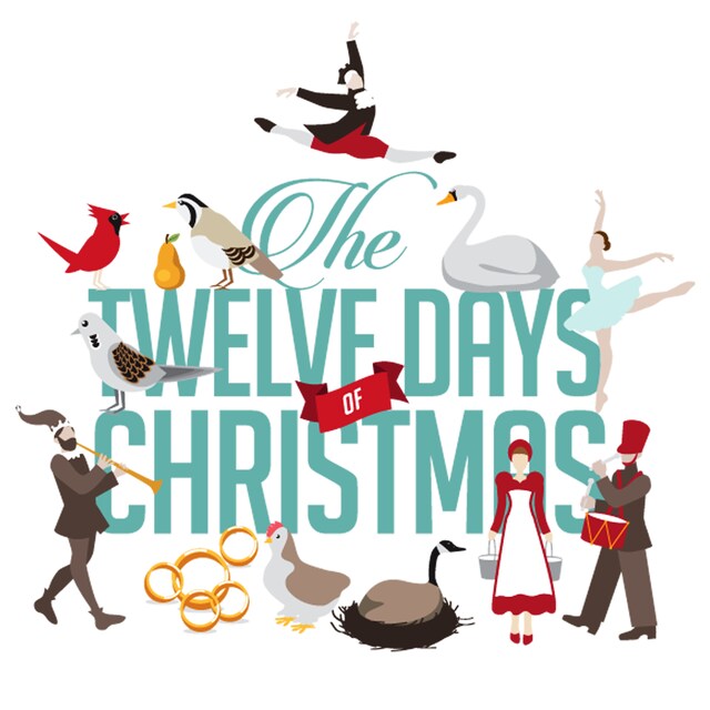 Couverture de livre pour The Twelve Days of Christmas