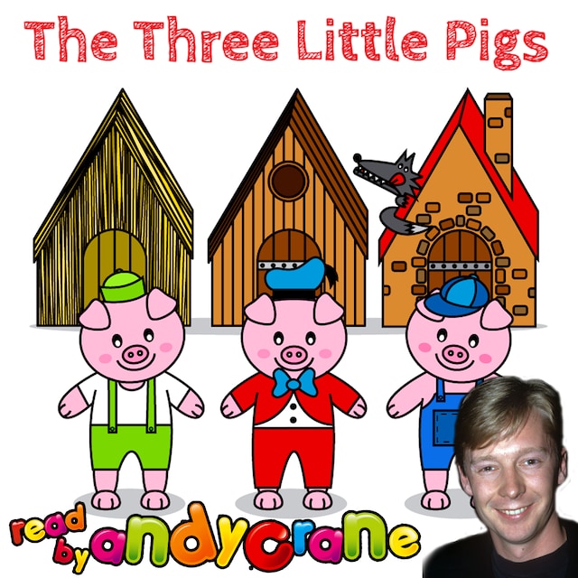 Kirjankansi teokselle The Three Little Pigs