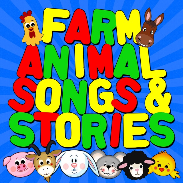 Couverture de livre pour Farm Animal Songs & Stories