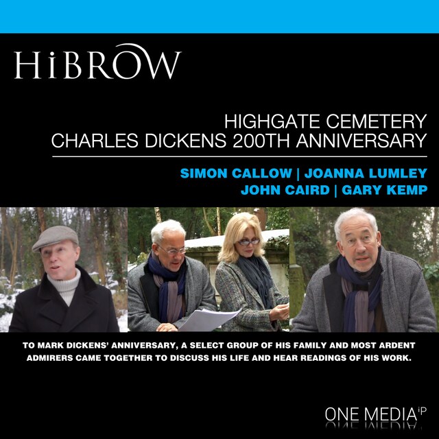 Book cover for HiBrow: Highgate Cemetery Charles Dickens 200th Anniversary