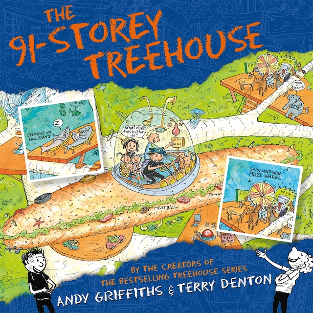 Copertina del libro per The 91-Storey Treehouse