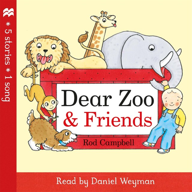 Kirjankansi teokselle Dear Zoo and Friends Audio