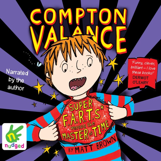 Book cover for Compton Valance: Super F.A.R.T.s versus the Master of Time