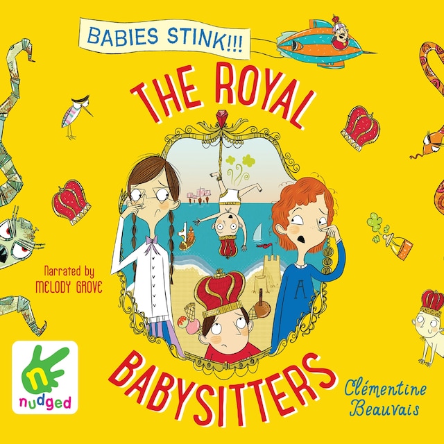 Book cover for The Royal Babysitters