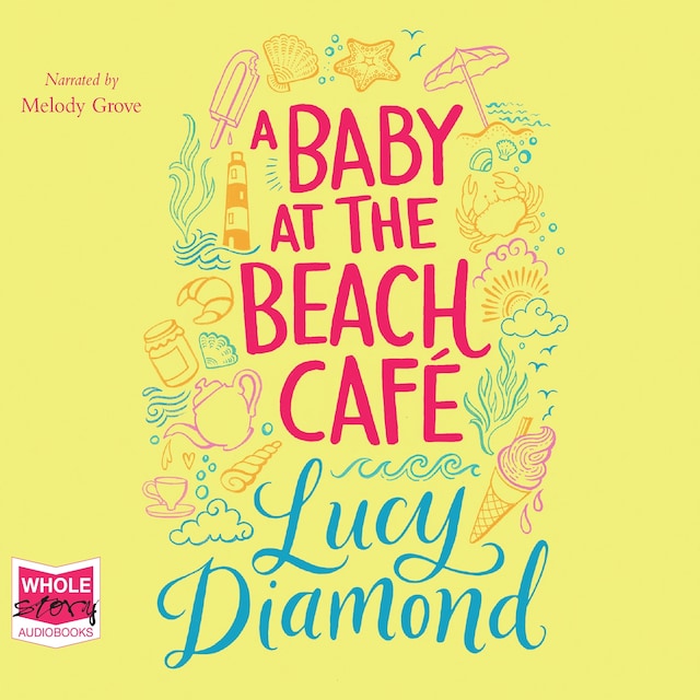 Book cover for A Baby at the Beach Café