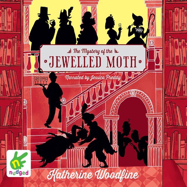 Book cover for The Mystery of the Jewelled Moth