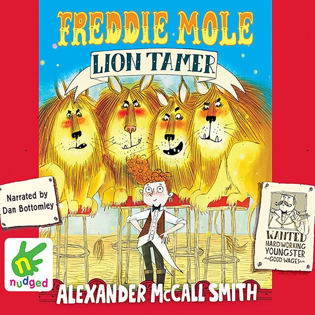 Book cover for Freddie Mole, Lion Tamer