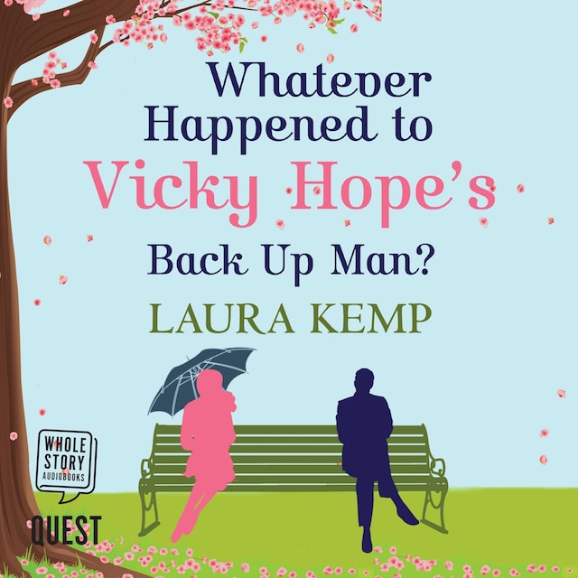 Book cover for Whatever Happened to Vicky Hope's Back Up Man