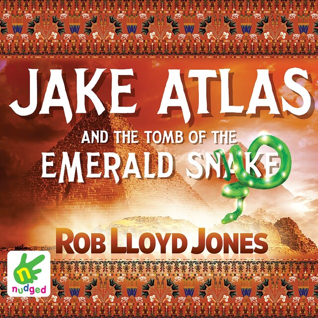 Book cover for Jake Atlas and the Tomb of the Emerald Snake