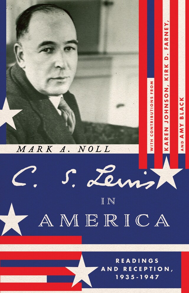 Kirjankansi teokselle C. S. Lewis in America