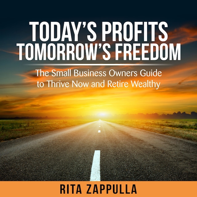 Book cover for Today's Profit's Tomorrow's Freedom - the small business owners guide to thrive now and retire wealthy