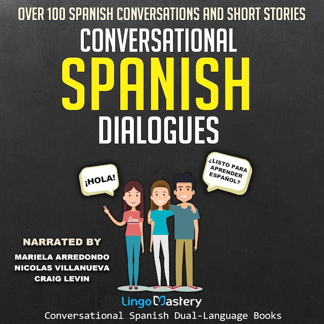 Copertina del libro per Conversational Spanish Dialogues