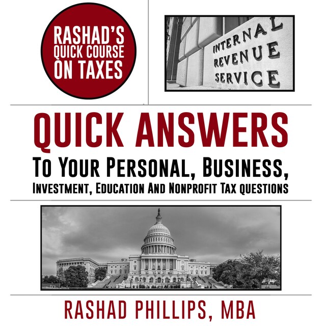 Copertina del libro per Rashad's Quick Course On Taxes