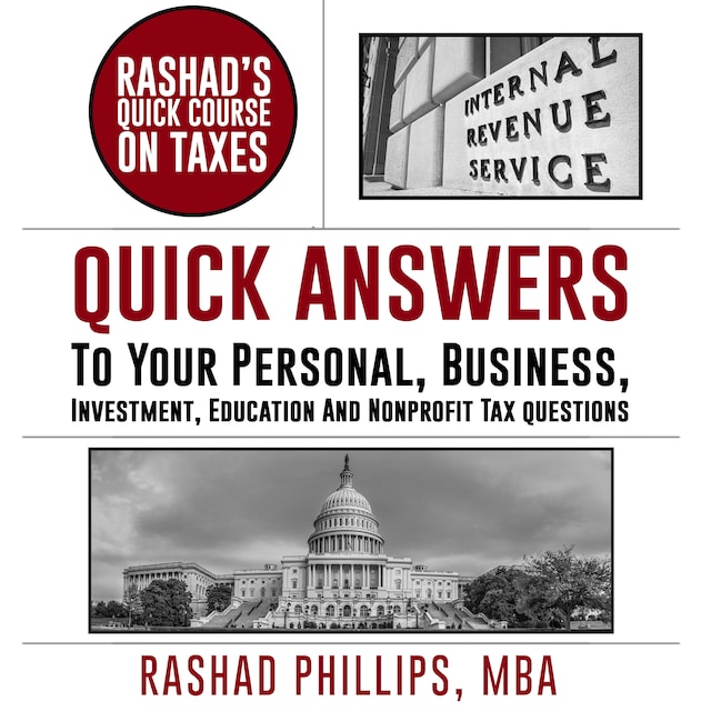 Copertina del libro per Rashad's Quick Course On Taxes