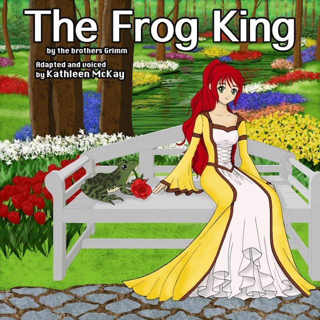 Book cover for "The Frog King" by The Brothers Grimm  adapted by Kathleen McKay