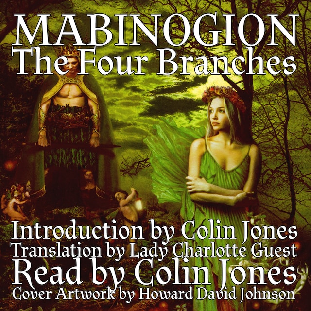 Boekomslag van Mabinogion, the Four Branches