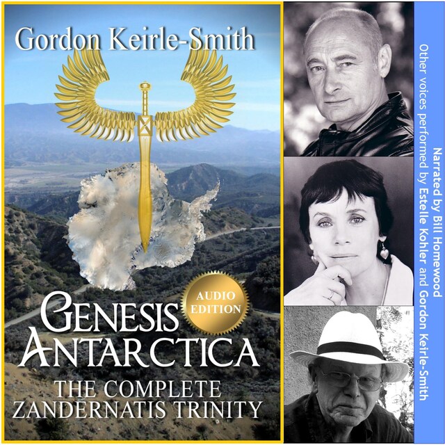 Boekomslag van Genesis Antarctica