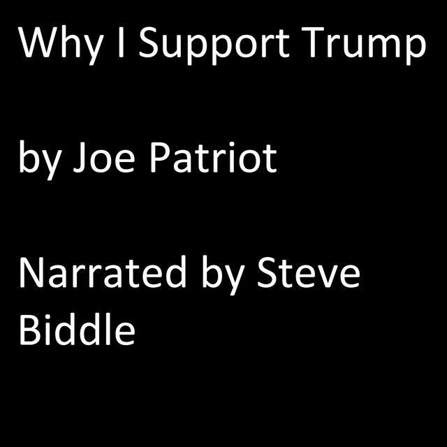 Book cover for Why I support Trump