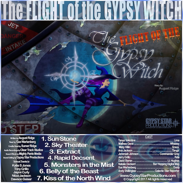 Book cover for The Flight of the Gypsy Witch