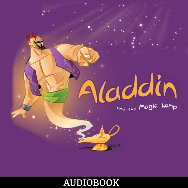 Kirjankansi teokselle Aladdin and the Magic Lamp