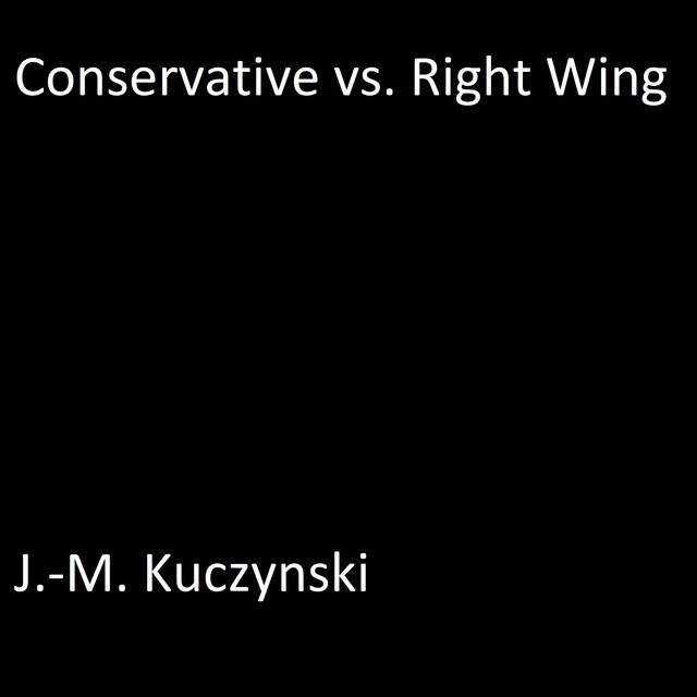 Book cover for Conservative vs. Right Wing