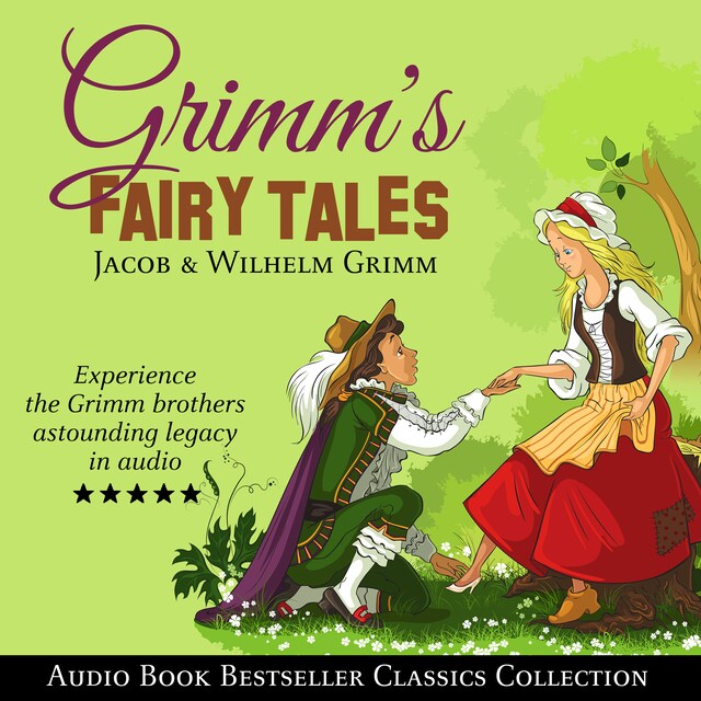 Boekomslag van Grimm's Fairy Tales: Audio Book Bestseller Classics Collection