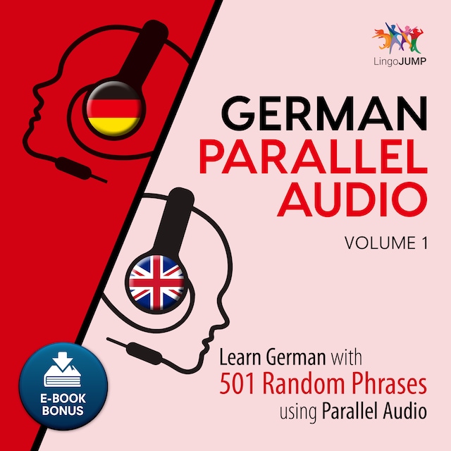 Book cover for German Parallel Audio - Learn German with 501 Random Phrases using Parallel Audio - Volume 1