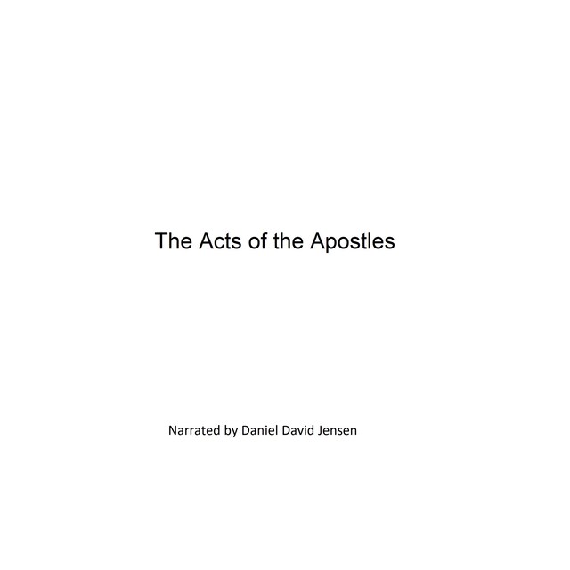 Kirjankansi teokselle The Acts of the Apostles