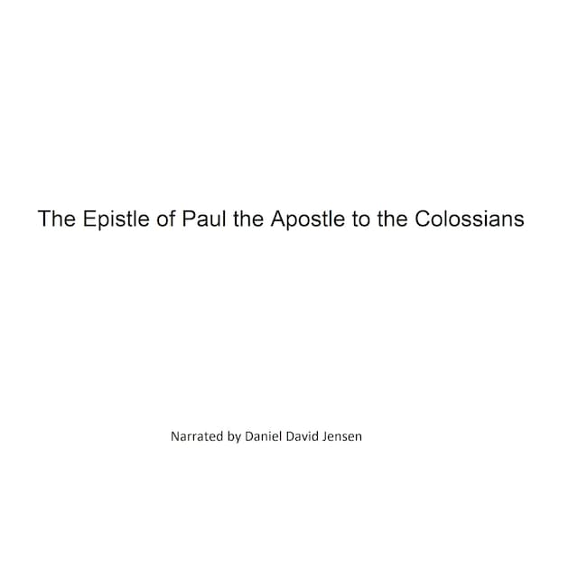 Buchcover für The Epistle of Paul the Apostle to the Colossians