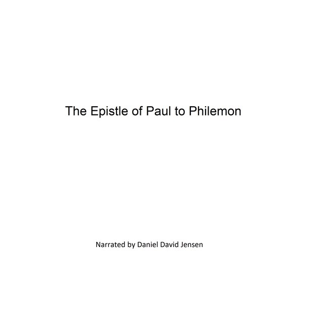 Kirjankansi teokselle The Epistle of Paul to Philemon