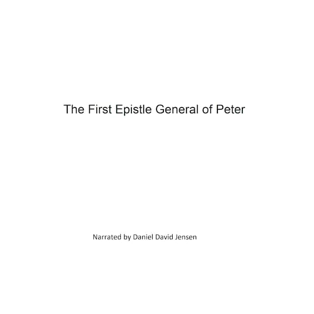 Book cover for The First Epistle General of Peter