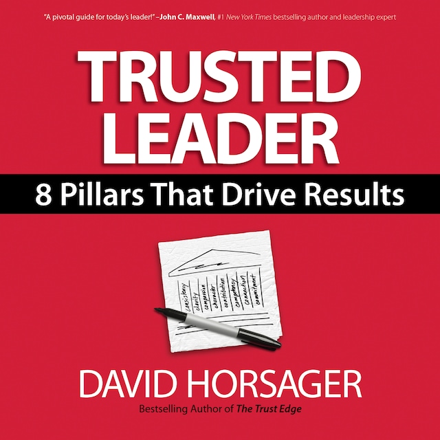 Boekomslag van Trusted Leader - 8 Pillars That Drive Results (Unabridged)