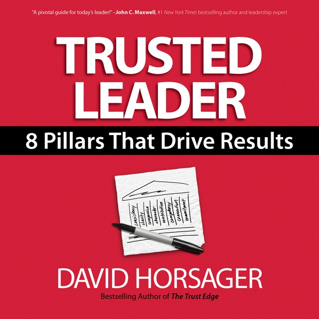 Bogomslag for Trusted Leader - 8 Pillars That Drive Results (Unabridged)