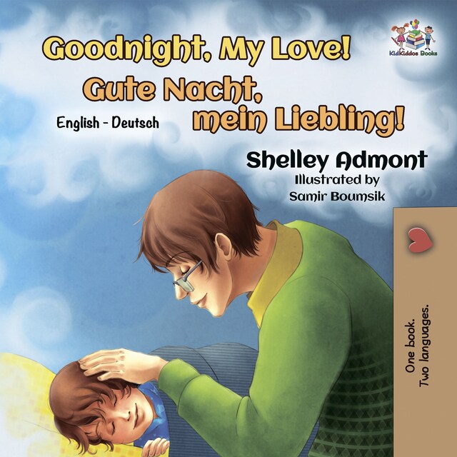 Portada de libro para Goodnight, My Love! (English German)