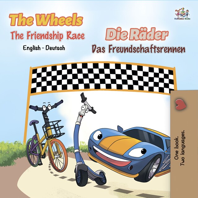 Bokomslag för The Wheels: The Friendship Race (English German)