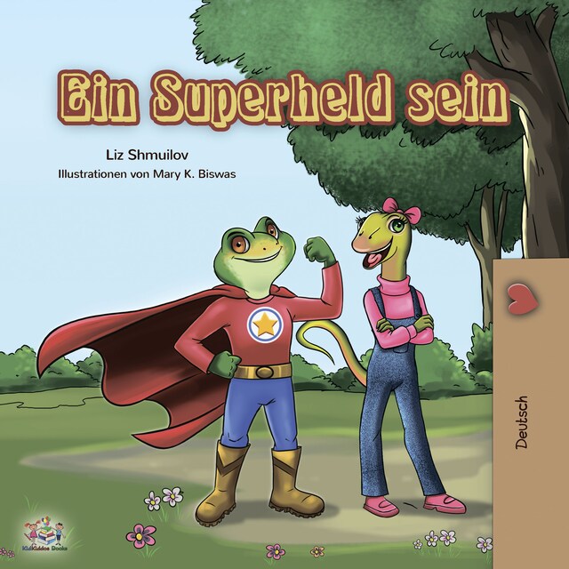 Boekomslag van Being a Superhero (German Only)