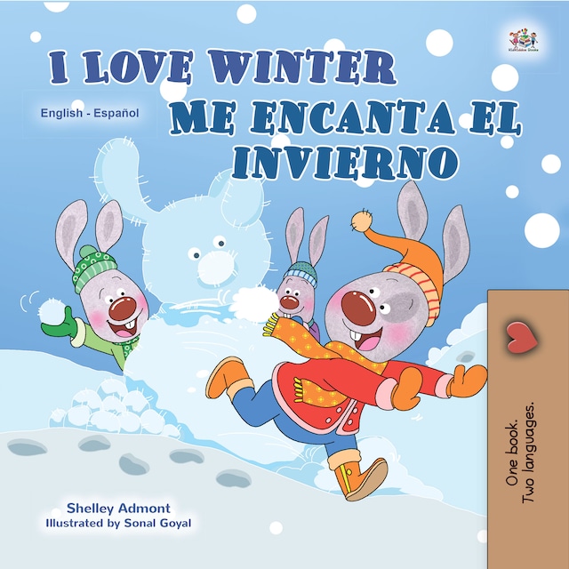 Buchcover für I Love Winter Me encanta el invierno (English Spanish)