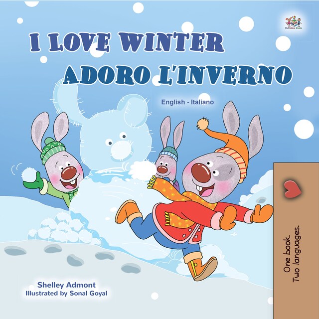 Bokomslag för I Love Winter Adoro l’inverno (English Italian)