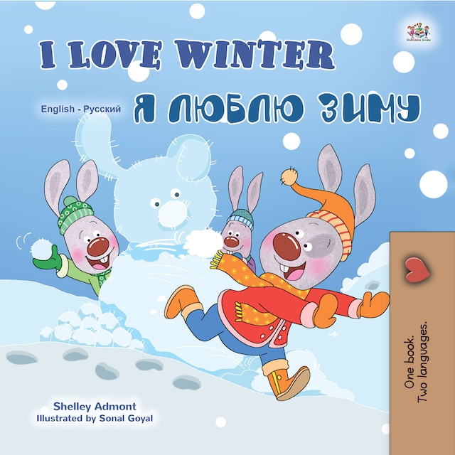 Buchcover für I Love Winter (English Russian)